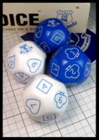 Dice : Dice - Game Dice - Card Dice Everton by Carddice Games 1992 - JA Collection Feb 2024